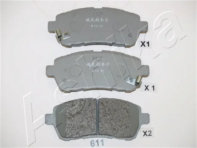 Brake Pad Set, disc brake (50-06-611)