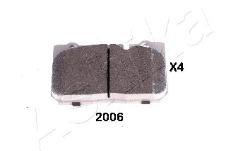 Brake Pad Set, disc brake (50-02-2006)