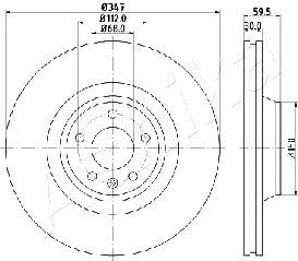Brake Disc (60-00-0925)