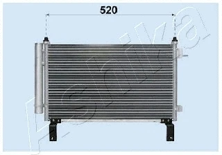 Condenser, air conditioning (CND313015)