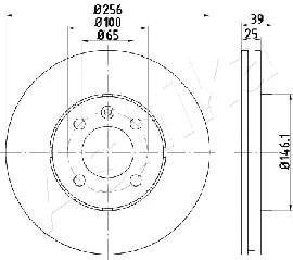 Brake Disc (60-00-0951)