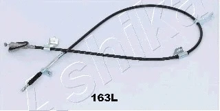 Cable Pull, parking brake (131-01-163L)