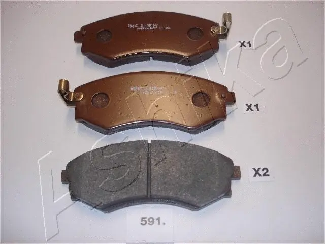 Brake Pad Set, disc brake (50-05-591)