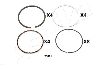 Piston Ring (34-23601)