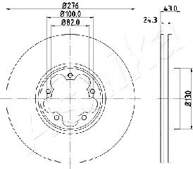 Brake Disc (60-00-0356)
