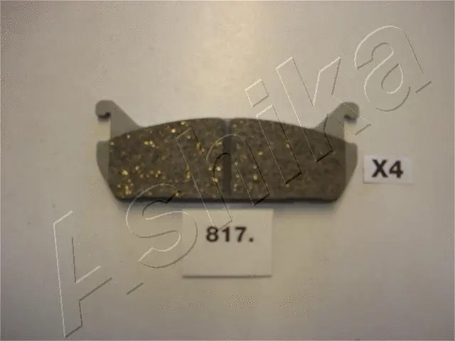 Brake Pad Set, disc brake (50-08-817)