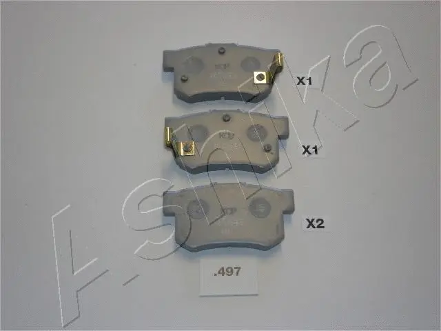 Brake Pad Set, disc brake (51-04-497)