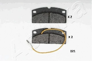 Brake Pad Set, disc brake (50-00-021)