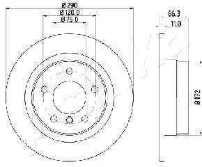 Brake Disc (61-00-0103)