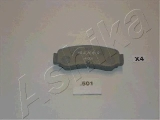 Brake Pad Set, disc brake (51-05-501)