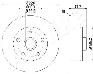 Brake Disc (61-00-0923)