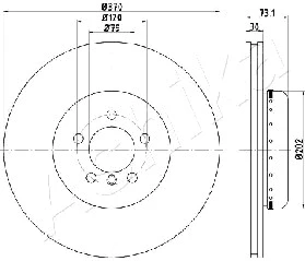 Brake Disc (60-00-0116)