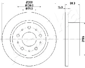 Brake Disc (61-00-0217)