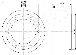 Brake Disc (61-00-0224)
