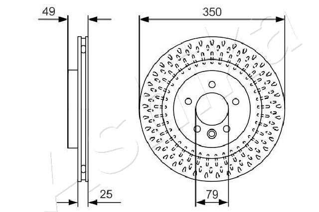 Brake Disc (61-0L-L13C)