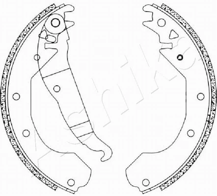 Brake Shoe Set (55-00-0404)