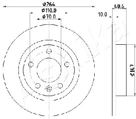 Brake Disc (61-00-0400)