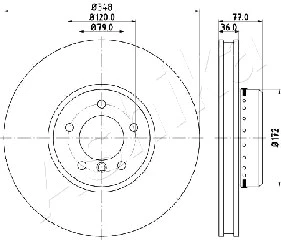 Brake Disc (60-00-0157)