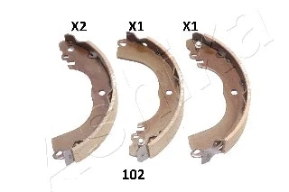 Brake Shoe Set (55-01-102)