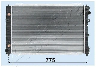 Radiator, engine cooling (RDA053105)