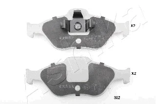 Brake Pad Set, disc brake (50-03-302)