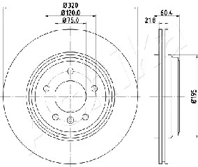 Brake Disc (61-00-0110)
