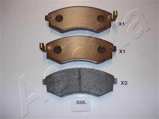 Brake Pad Set, disc brake (50-03-338)