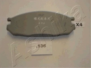 Brake Pad Set, disc brake (51-01-136)