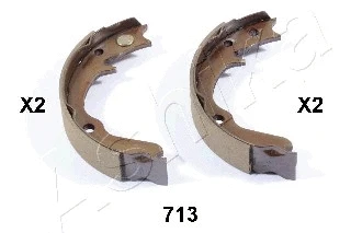 Brake Shoe Set, parking brake (55-07-713)