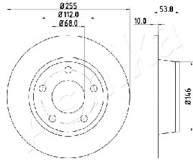 Brake Disc (61-00-0914)