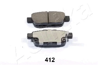 Brake Pad Set, disc brake (51-04-412)
