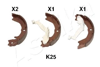 Brake Shoe Set, parking brake (55-0K-K25)