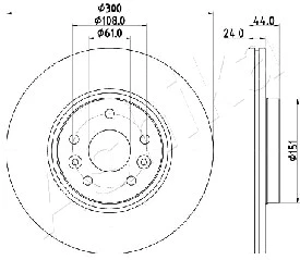 Brake Disc (60-00-0706)