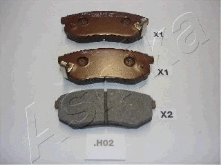Brake Pad Set, disc brake (51-0H-H02)