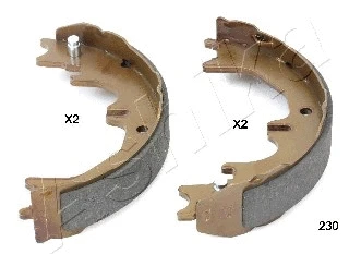 Brake Shoe Set, parking brake (55-02-230)
