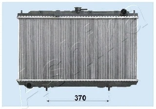 Radiator, engine cooling (RDA213052)