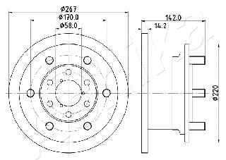 Brake Disc (60-00-0254)