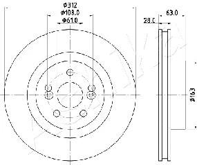 Brake Disc (60-00-0701)
