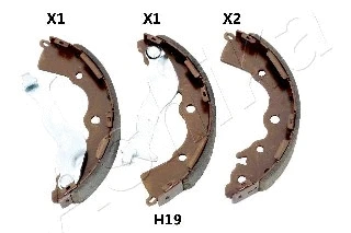 Brake Shoe Set (55-0H-H19)