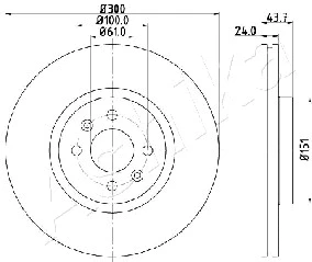 Brake Disc (60-00-0705)