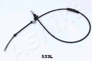 Cable Pull, parking brake (131-05-533L)