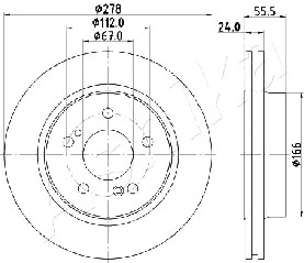 Brake Disc (61-00-0506)