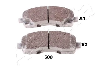 Brake Pad Set, disc brake (51-05-509)