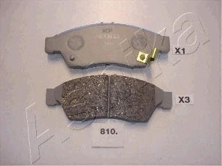 Brake Pad Set, disc brake (50-08-810)