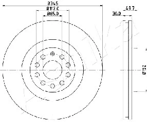 Brake Disc (60-00-0908)
