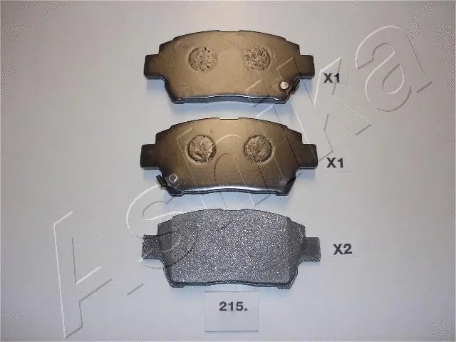 Brake Pad Set, disc brake (50-02-215)