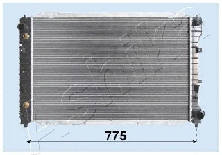 Radiator, engine cooling (RDA053108)