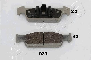 Brake Pad Set, disc brake (50-00-039)