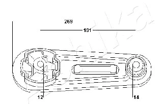 Mounting, engine
