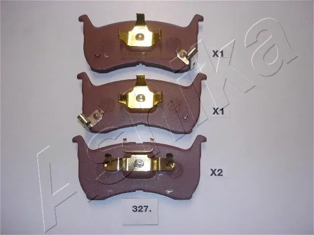 Brake Pad Set, disc brake (50-03-327)